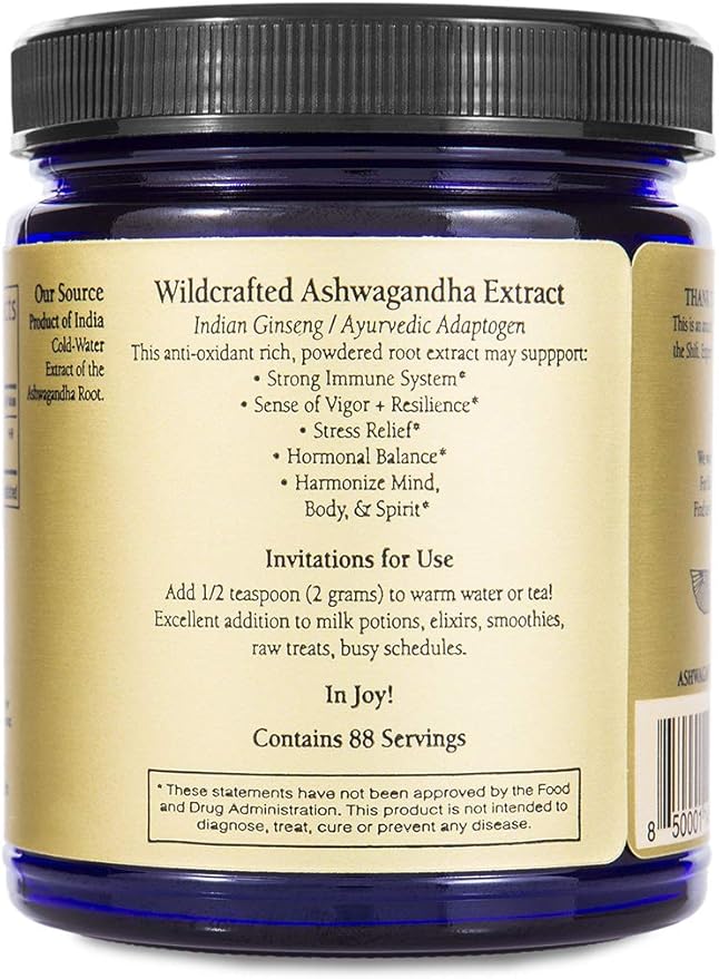 Sun Potion Ashwagandha (Wildcrafted) 111 Grams 88 Servings