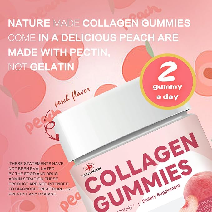 YiLing Suger Free Hydrolyzed Collagen Gummies
