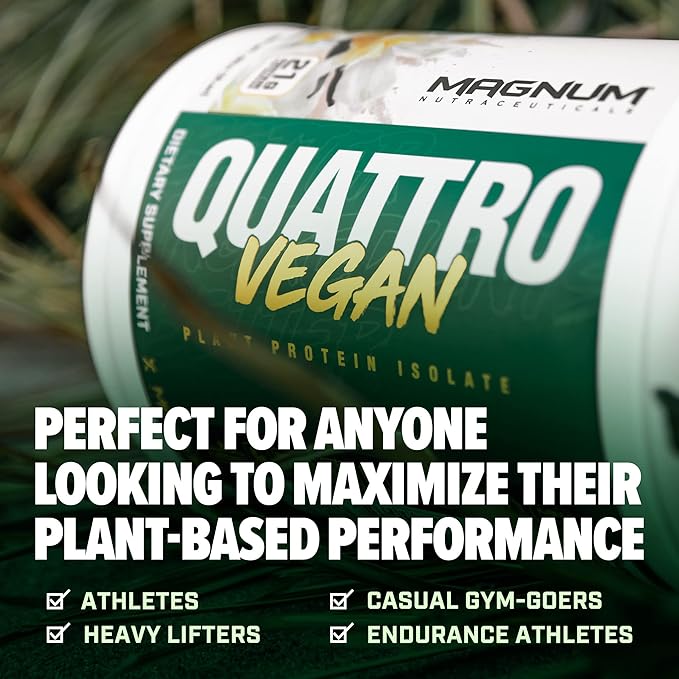 Magnum Nutraceuticals - Vegan Quattro Plant-Based 2lb