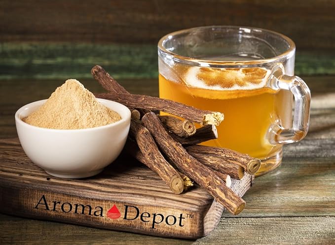 Aroma Depot Grape 4 oz. Flavored Licorice Root Chew Sticks for Humans. 100% Pure Natural | Oral Health & Fresh Bearth | Individual Sticks are 6.5-7 inches long. Glycyrrhiza Glabra From Turkey