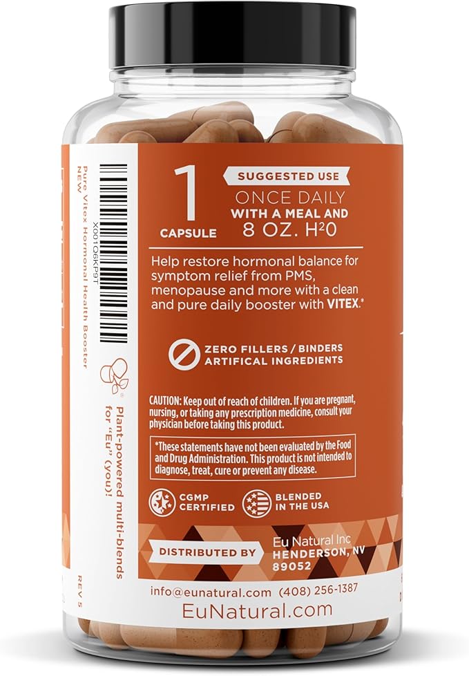 Vitex Pure 400 Mg Chasteberry – 60 Vegan