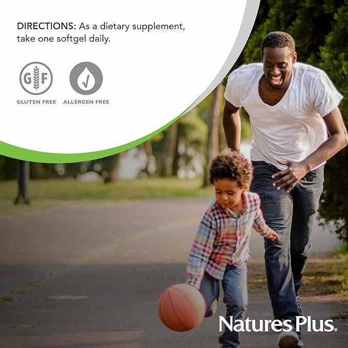 Natures Plus Vitamin D3 (Cholecalciferol) 2500 iu, 90 Softgels 90 Servings