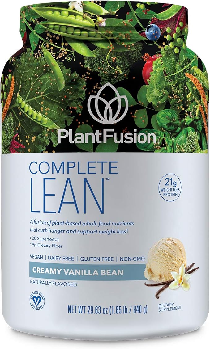 PlantFusion Complete Lean Plant Based Protein Powder 1.85 lb