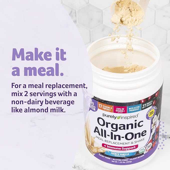 Meal Replacement Shake, Organic 1.3 Pounds