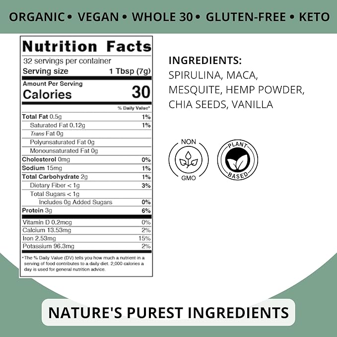 Philosophie Vegan Protein Powder 8oz