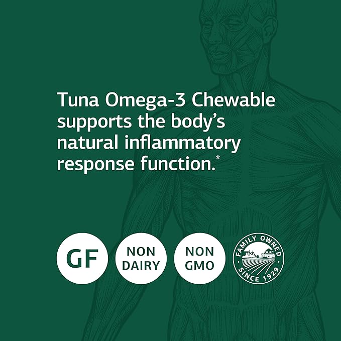 Standard Process Tuna Omega-3 Chewable 120 Chewable