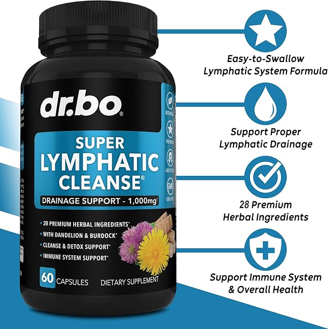 Lymphatic Drainage Supplements Pills
