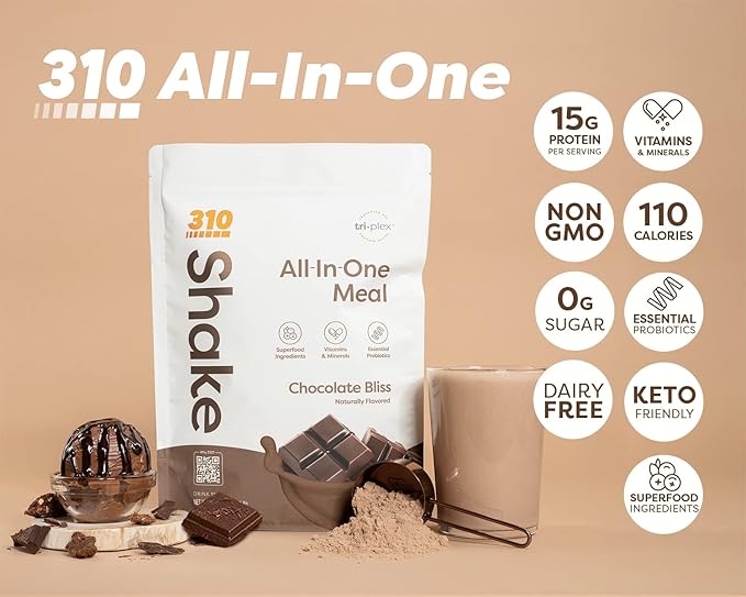 310 Nutrition – All-In-One Meal Replacement 26 Essential 3 Flavors
