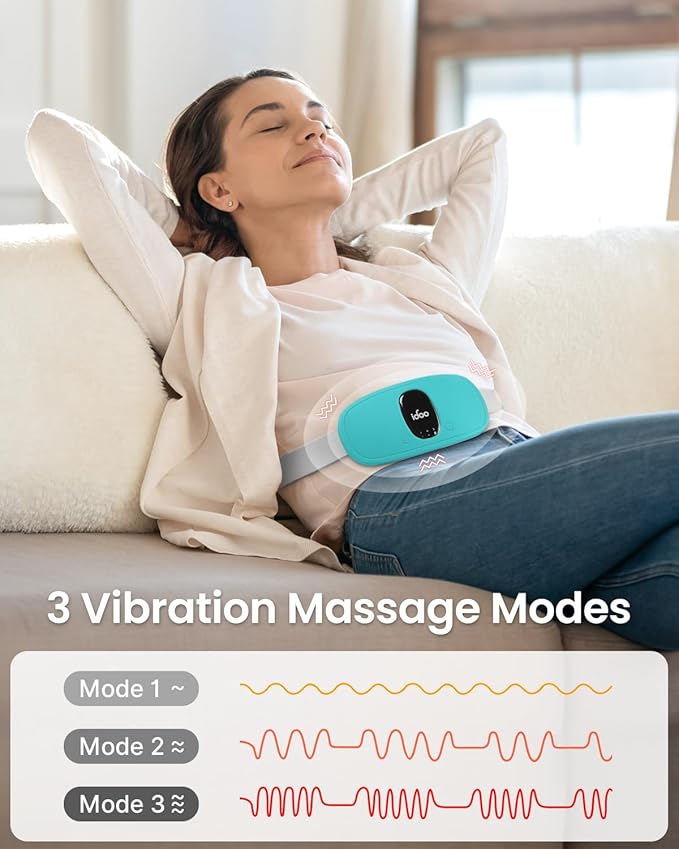 iDOO Heating Pad for Period Cramps,