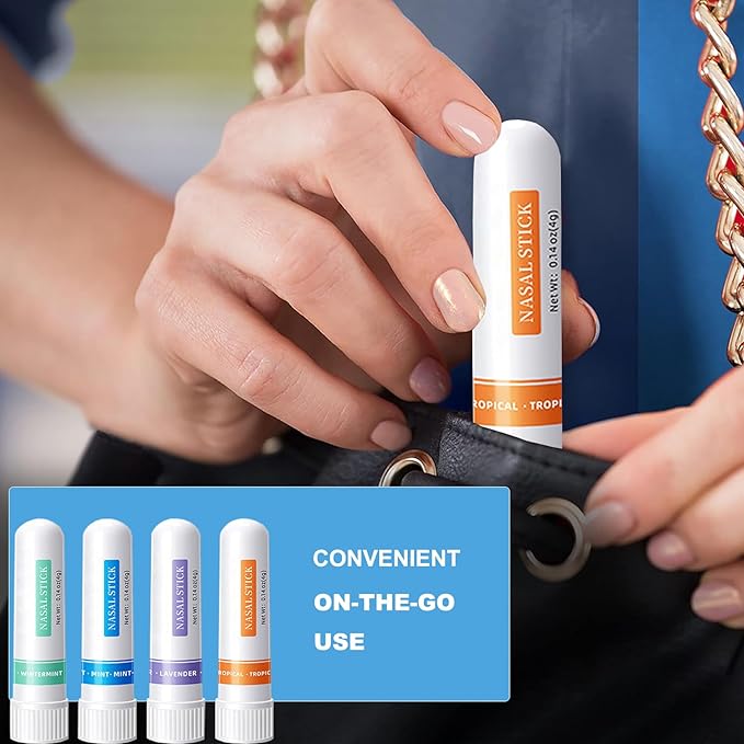 Nasal Stick (4 Pack), Portable Nasal