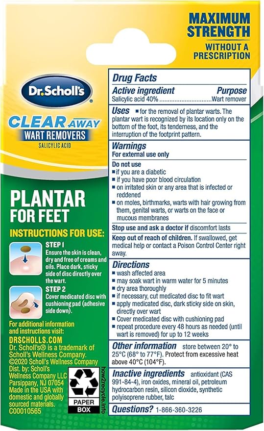 Dr. Scholl's Clear Away Wart Remover 24 ea 2)