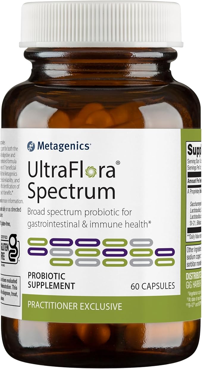 Metagenics UltraFlora Spectrum 60 Capsules