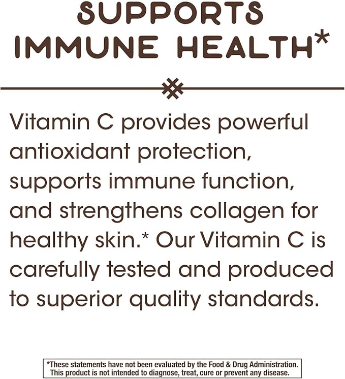Nature's Way Vitamin C with Rose Hips 100 Capsules 2)