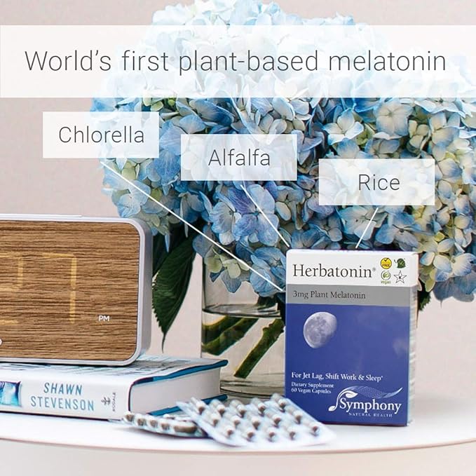Herbatonin 3mg - The Only Natural 60 Vegan (60 Day