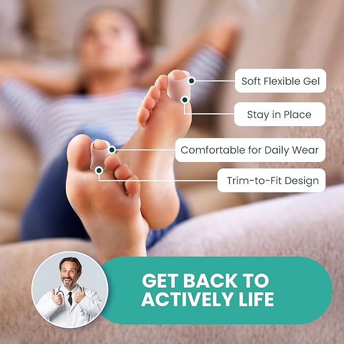 Welnove Toe Protectors – 12-Pack Aloe