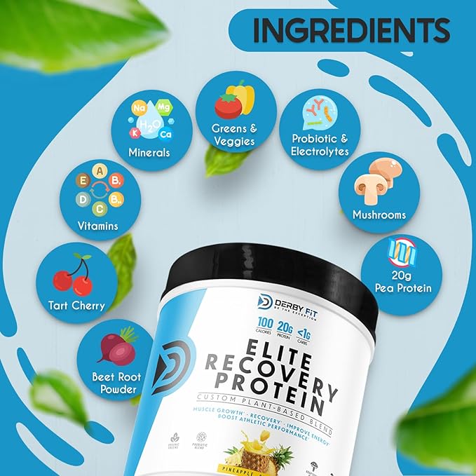 Elite Recovery Protein Clean, Low Carb 20 Servings 1)