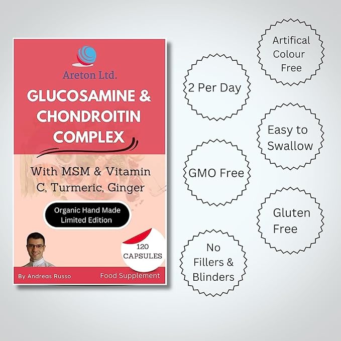 High Strength 6-in-1 Glucosamine Chondroitin MSM 120 Count