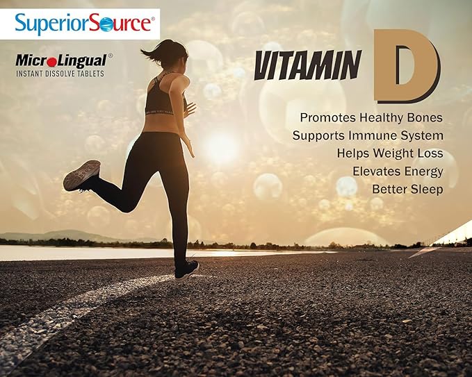 Superior Source Vitamin D3 10000 IU, 100 Count,