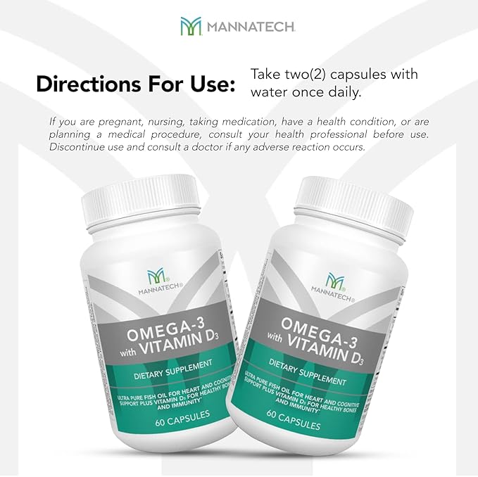 Mannatech Omega-3 with Vitamin D3