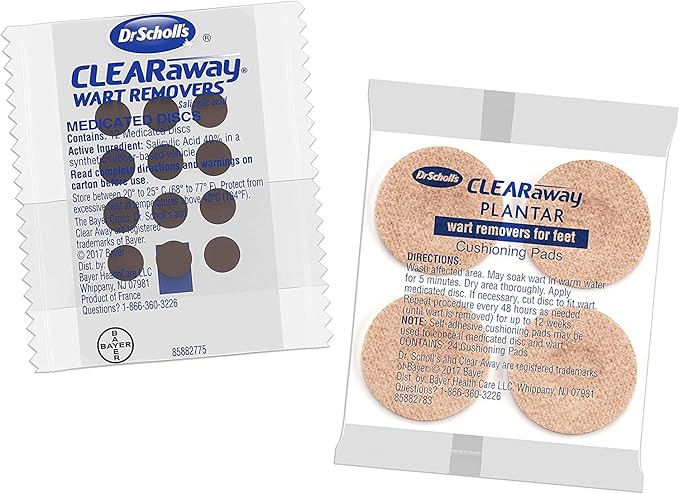 Dr. Scholl's Clear Away Wart Remover 24 ea 2)