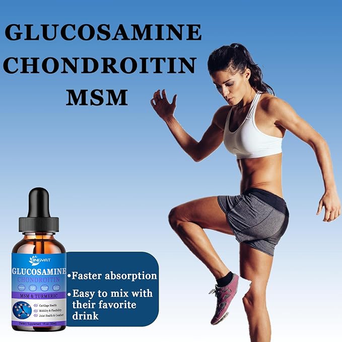 Glucosamine Chondroitin Liquid Drops 2000mg, Liposomal