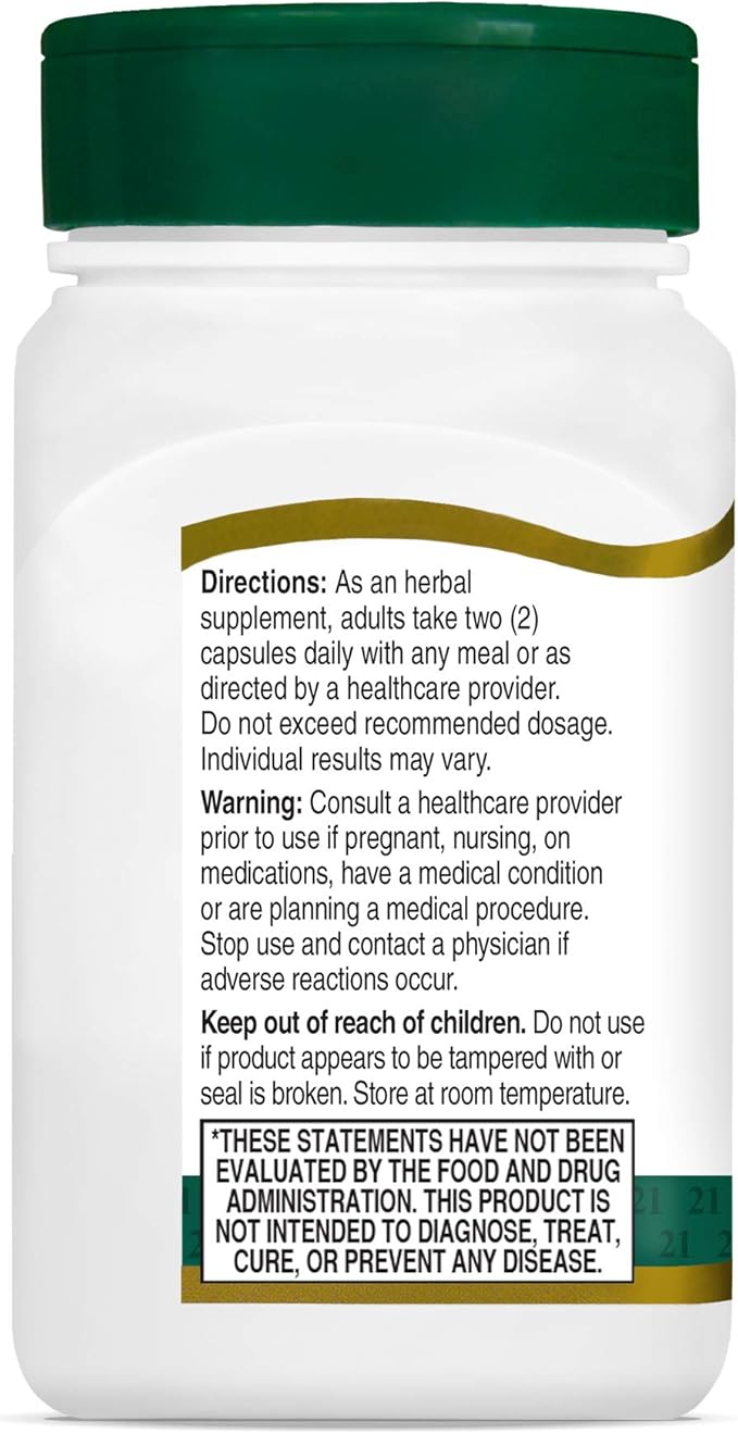 21st Century Vitamins Thistle Extract Veg 60 Count (21338)