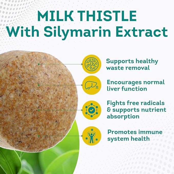 PurePremium Milk Thistle Supplement with Silymarin Extract 450MG Complex 4 Months 120 Tablets