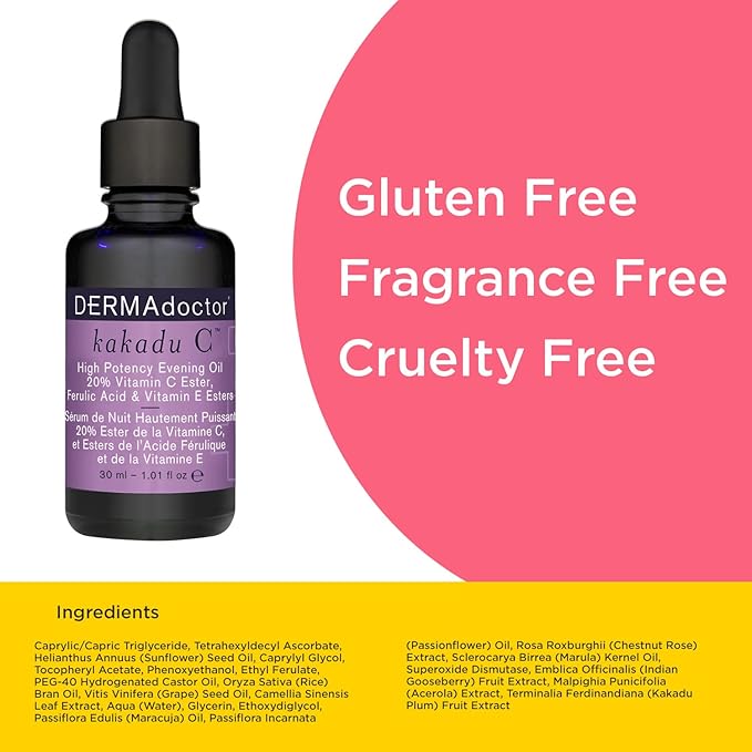 DERMAdoctor Kakadu C High Potency Evening 20% Vitamin 1.01 fl