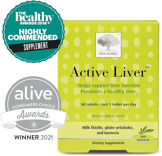 NEW NORDIC Active Liver 30 Count 3)