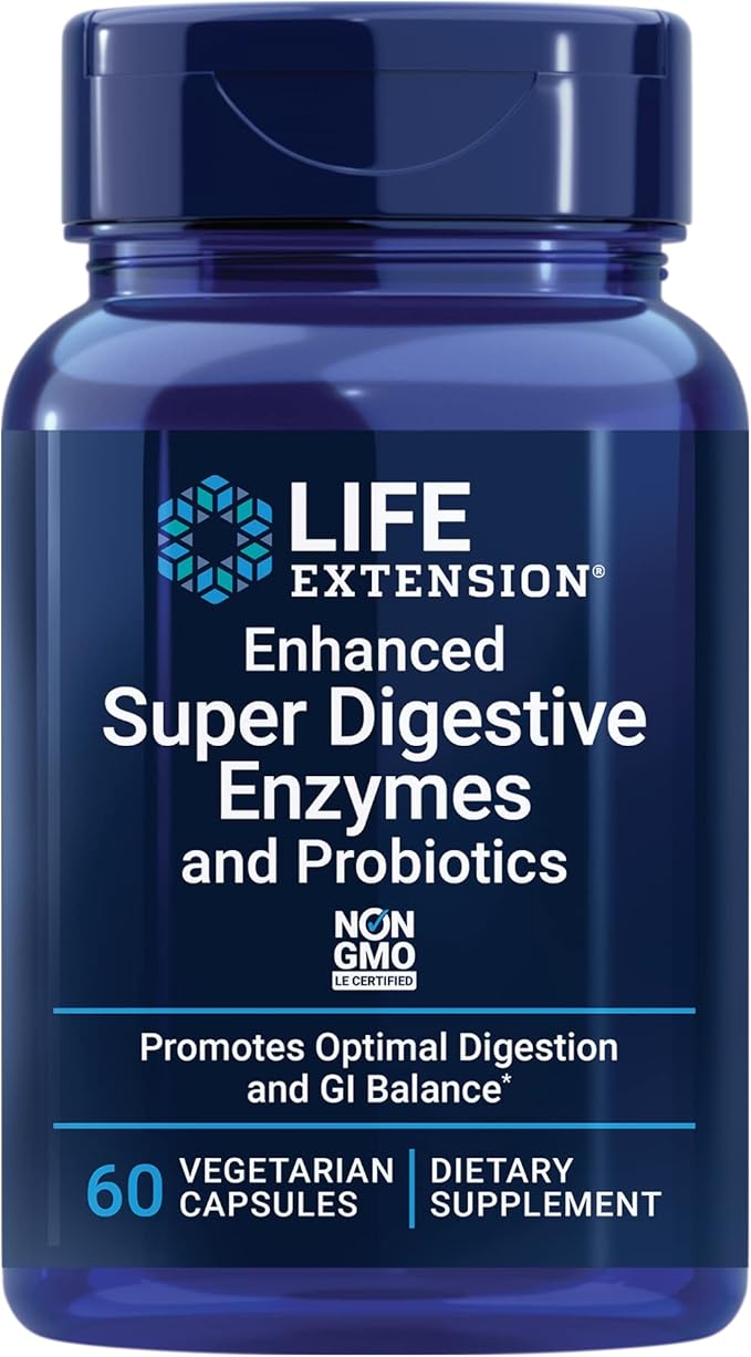 Life Extension 60 Vegetarian Capsules Enhanced 100 Magnesium