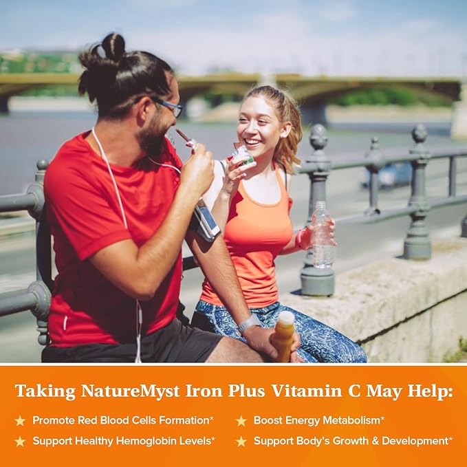 Iron Plus Vitamin C, 27 mg 120 mg 60 Vegan