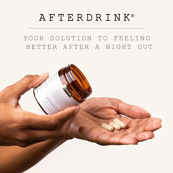 AfterDrink (New Look - Same Formula) | Restore Pills with Milk Thistle, Dihydromyricetin DHM, Vitamin B, Ginger & Other Herbal Extracts, Made in USA (144)