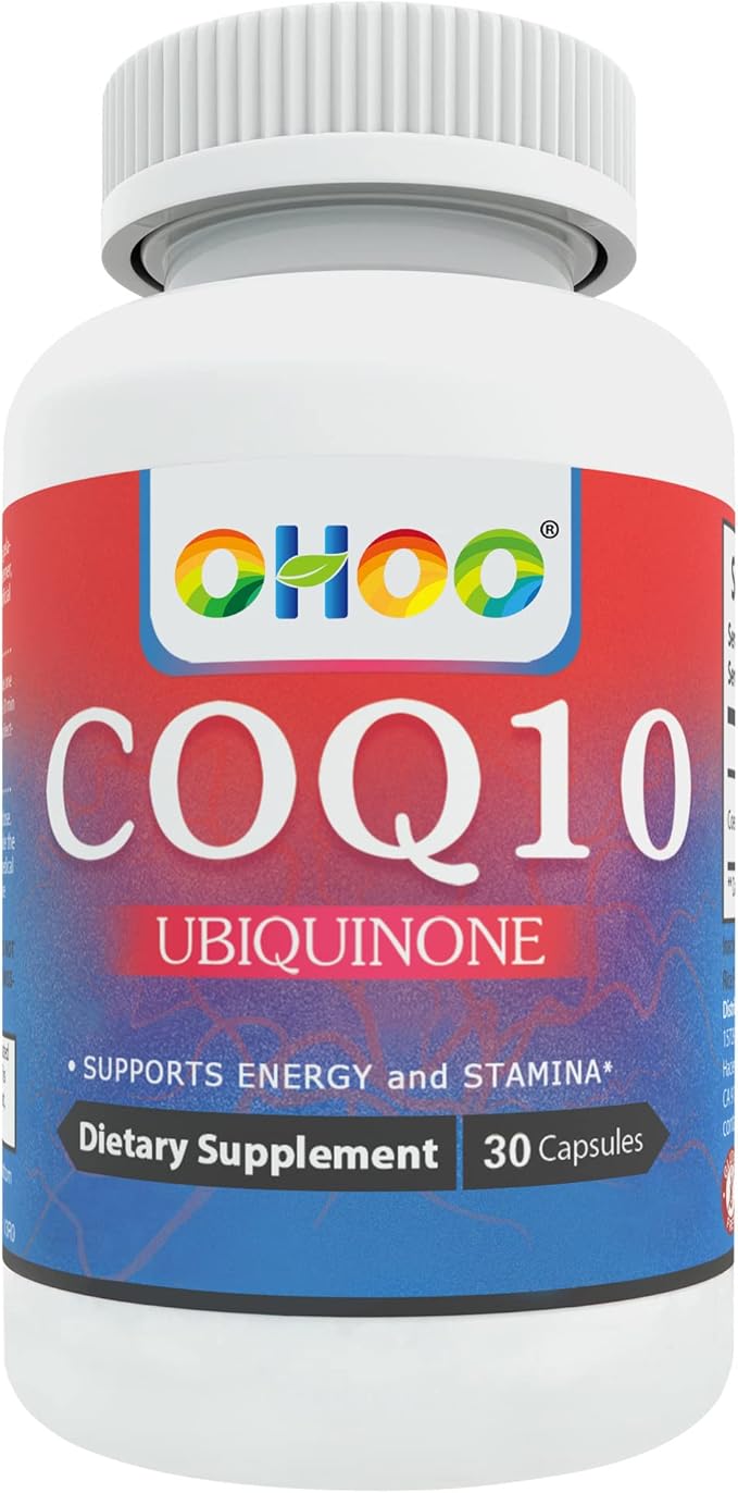 200mg CoQ10, Coenzyme Q10 Support Supplement,30 Capsules