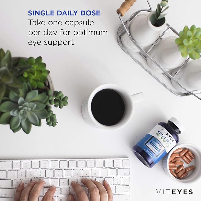 Viteyes Blue Light Defender+ Supplement Capsules, 90 Capsules