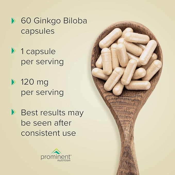 Ginkgo Biloba 120mg 60 Day