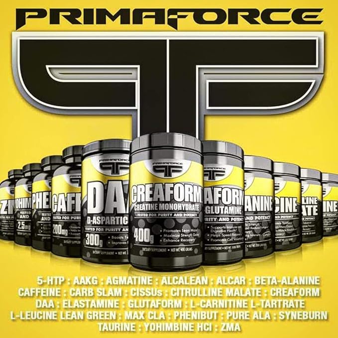 Primaforce CLA 2400 mg per Serving (180 softgels) Weight Management Supplement for Men and Women, Non-Stimulating, Non-GMO & Gluten Free (Pack of 2)