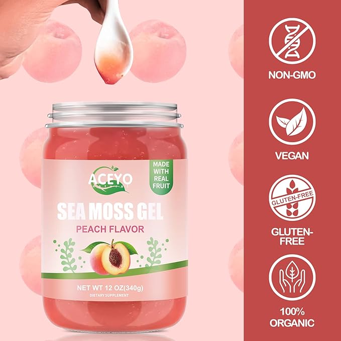 (12 OZ) Irish Sea Moss Gel 102 Vitamins