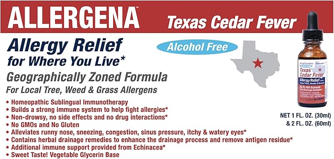 PROGENA- Allergena Texas Cedar Fever (1