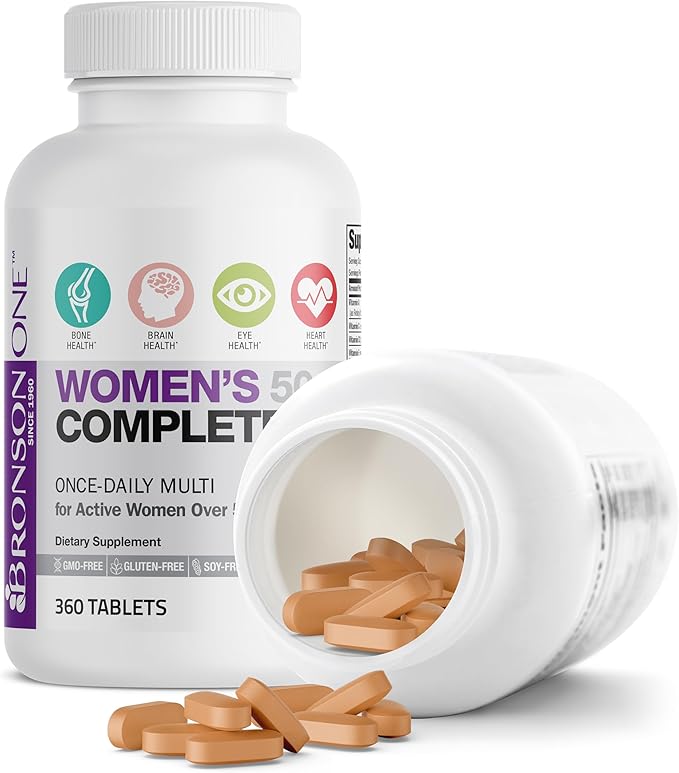 Bronson ONE Daily Women’s 50+ Complete 360 Tablets