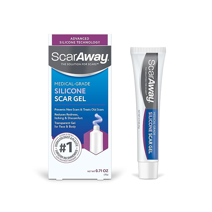 ScarAway Silicone Scar Gel, Helps Improve 20g (0.71 (0.71 Oz)