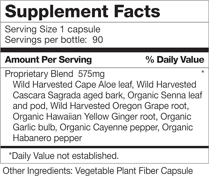 Dr. Schulze's Intestinal Formula #1 Colon Bowel Cleanse, 90 caps, 2 Count
