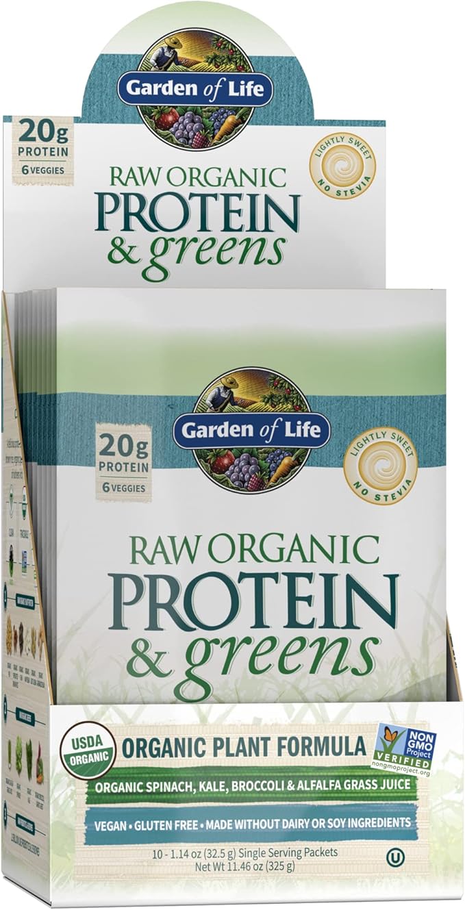 Garden of Life Raw Organic Protein 10ct Tray