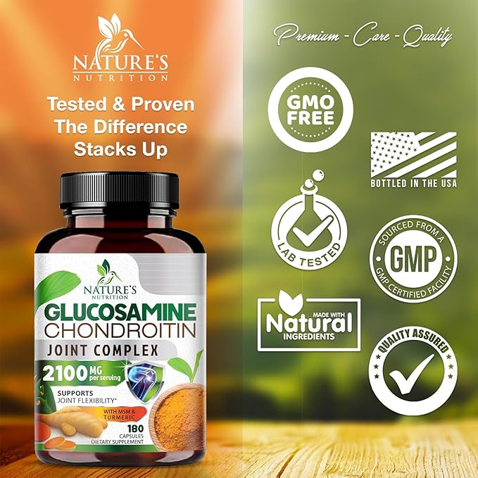 Glucosamine Chondroitin MSM Complex 180 Capsules