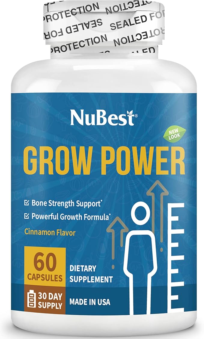 Grow Power Height Growth (10+) & D3, Phosphorus, 6 Pack