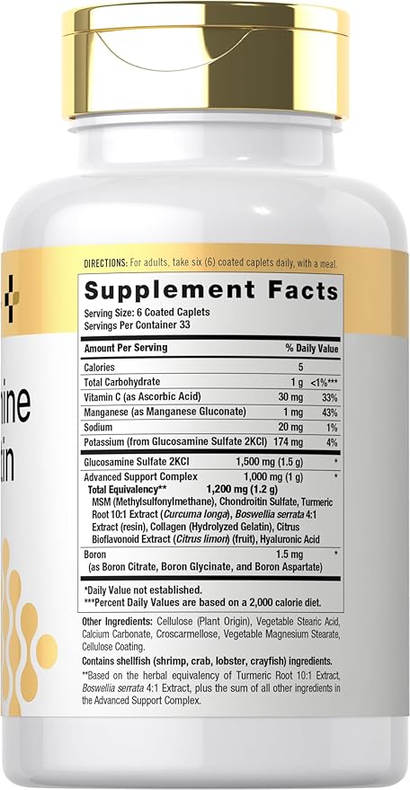 Doctor's Way Glucosamine Chondroitin 200 Caplets