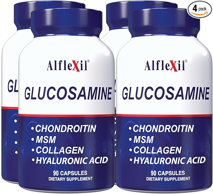 Glucosamine - Chondroitin - MSM - 90 Capsules 4 Pack