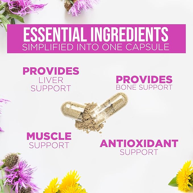 Milk Thistle 1000mg 60 Capsules