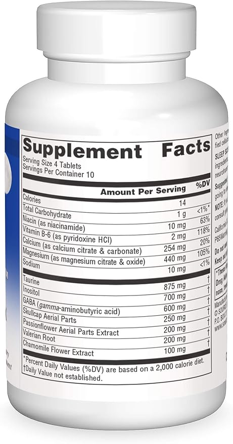 Source Naturals Sleep Science NutraSleep 40 Tablets