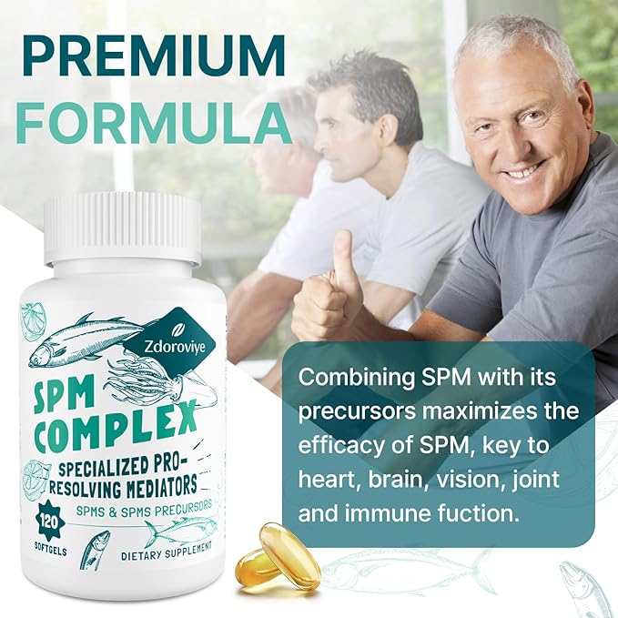 Zdoroviye SPM Supplement 120 Softgels (2 Bottle)