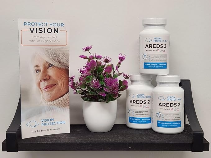 AREDS 2 Eye Vitamin & Mineral 2020 with 2 Study 120 Mini